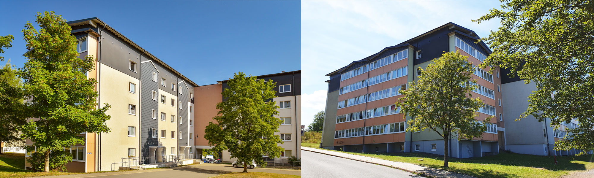 AWG Wohnungsbaugenossenschaft Einheit eG Neuhaus am Rennweg - Wohngebiet Meuhaus am Rennweg Stadtmitte