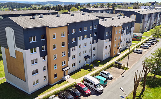 AWG Wohnungsbaugenossenschaft eg Neuhaus - Wohngebiet Neuhaus am Rennweg Schöne Aussicht